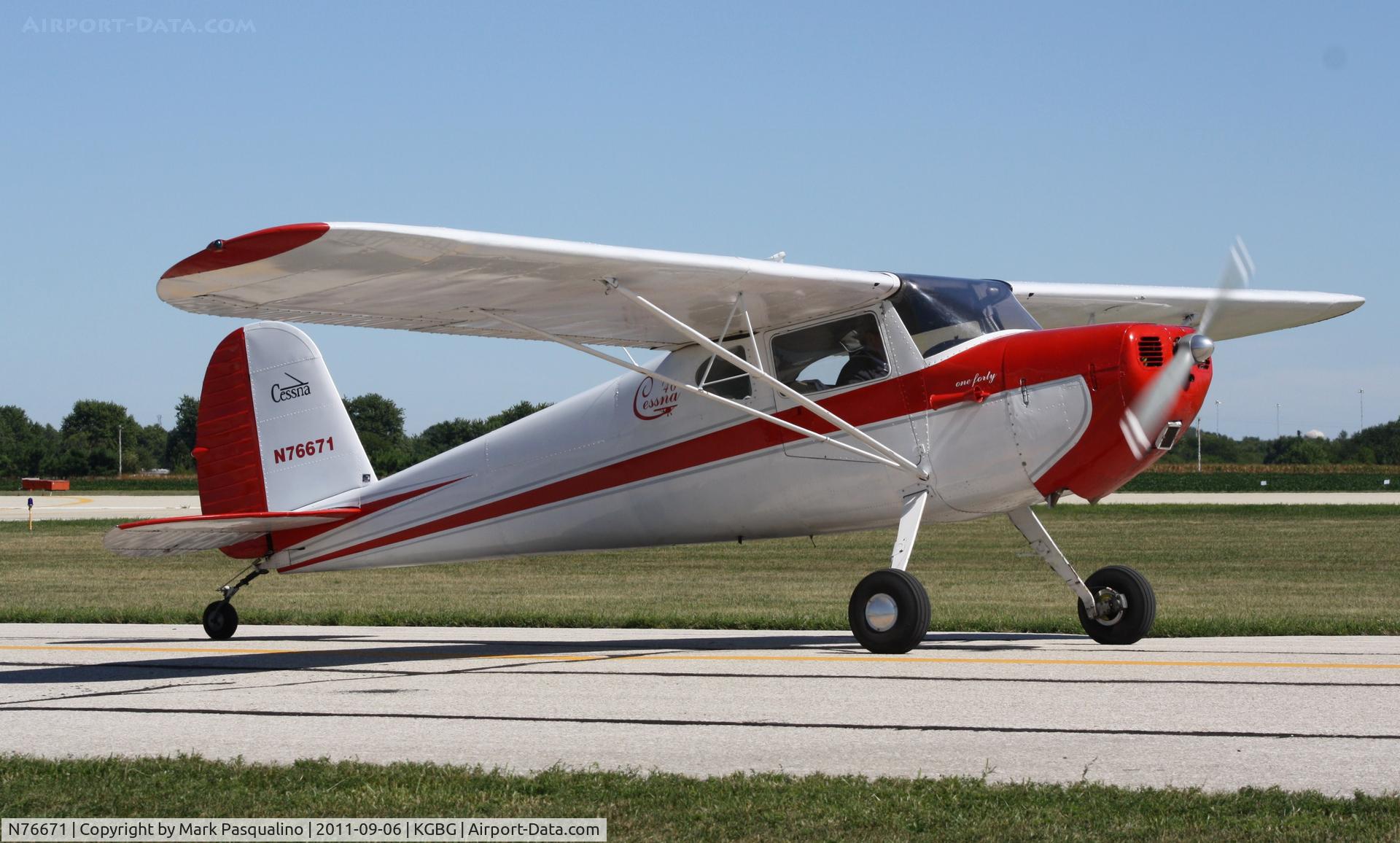 N76671, 1946 Cessna 140 C/N 11111, Cessna 140
