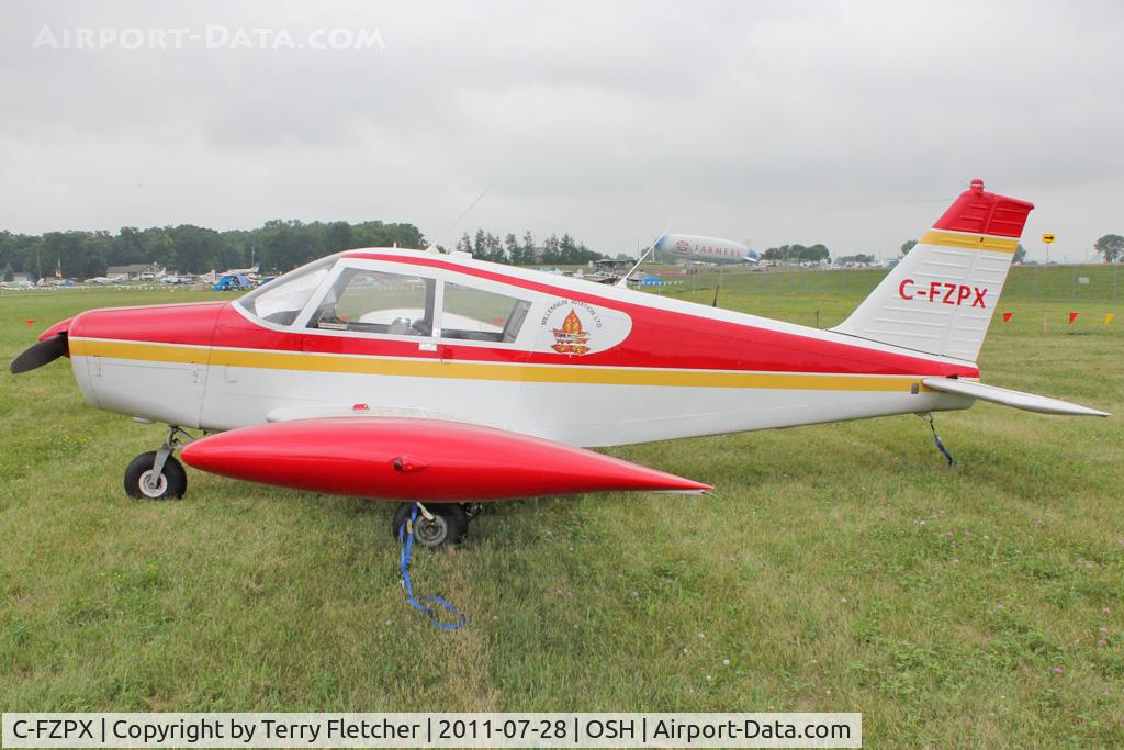 C-FZPX, 1963 Piper PA-28-180 C/N 28-1305, Aircraft in the camping areas at 2011 Oshkosh