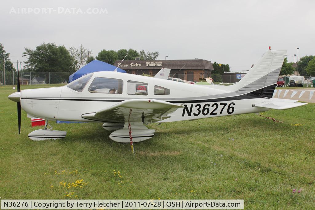 N36276, 1978 Piper PA-28-161 C/N 28-7816624, Aircraft in the camping areas at 2011 Oshkosh