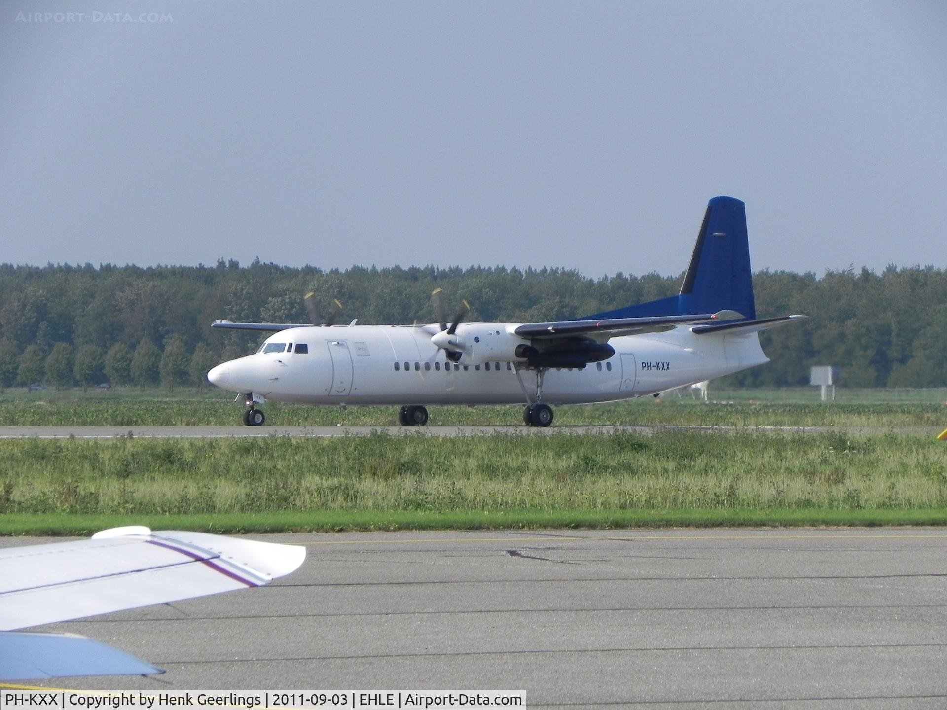 PH-KXX, 1992 Fokker 50 C/N 20262, Denim Air