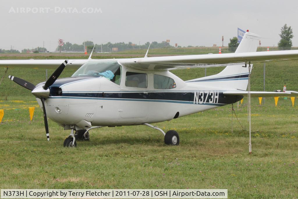 N373H, 1974 Cessna 210L Centurion C/N 21060190, Aircraft in the camping areas at 2011 Oshkosh