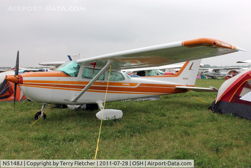 N5148J, Cessna 172N C/N 17273715, Aircraft in the camping areas at 2011 Oshkosh