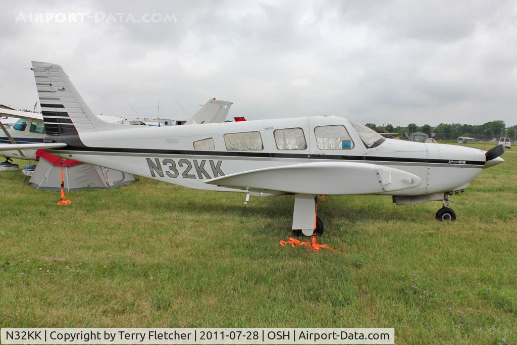 N32KK, Piper PA-32R-300 Cherokee Lance C/N 32R-7680117, Aircraft in the camping areas at 2011 Oshkosh