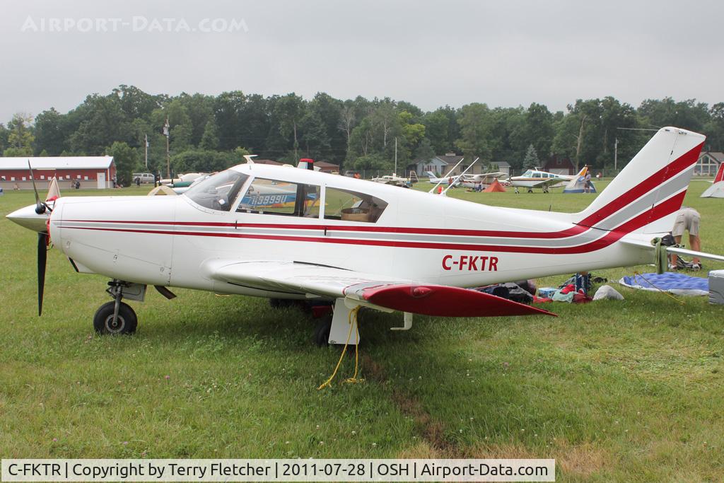 C-FKTR, 1958 Piper PA-24-250 Comanche Comanche C/N 24-361, Aircraft in the camping areas at 2011 Oshkosh
