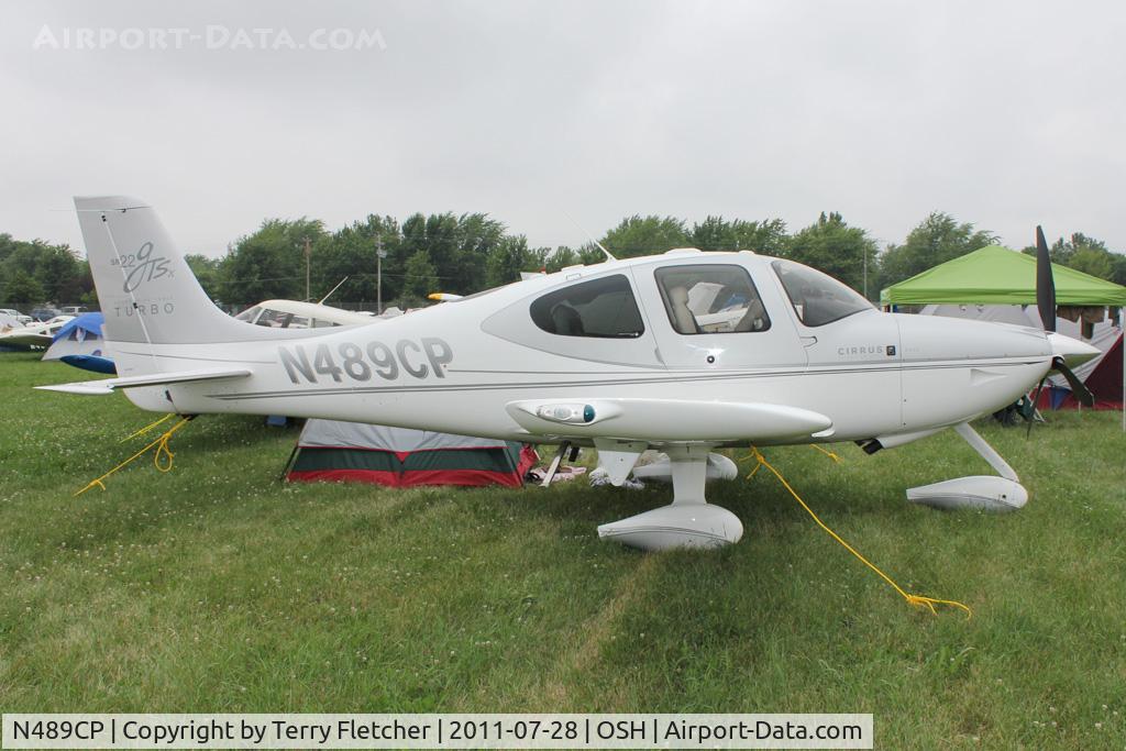 N489CP, 2008 Cirrus SR22 C/N 3294, Aircraft in the camping areas at 2011 Oshkosh