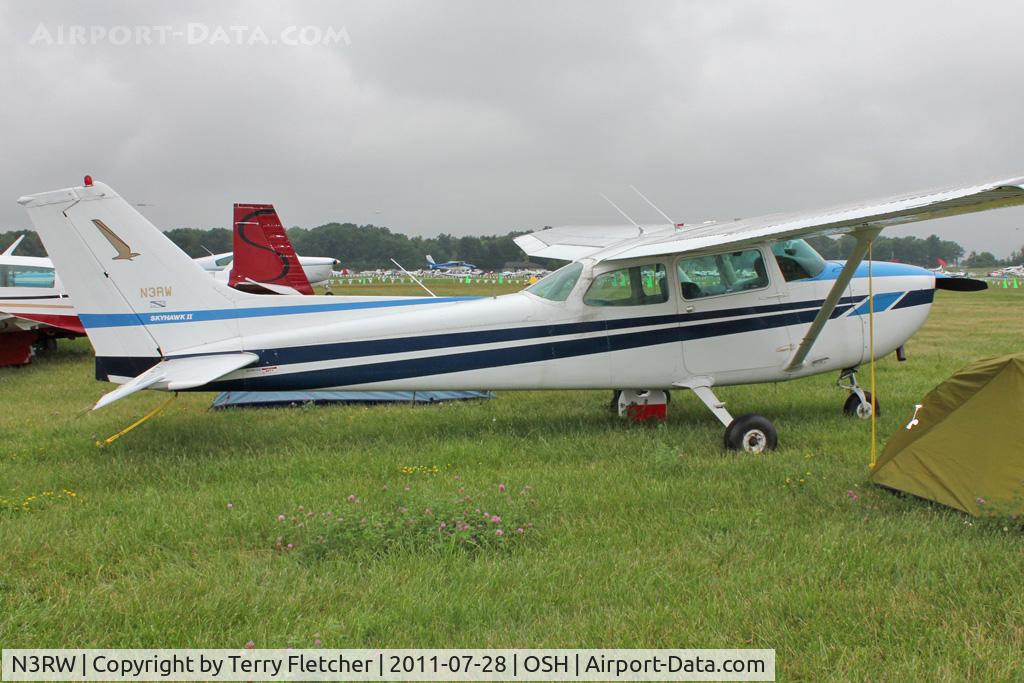 N3RW, 1978 Cessna 172N C/N 17271069, Aircraft in the camping areas at 2011 Oshkosh