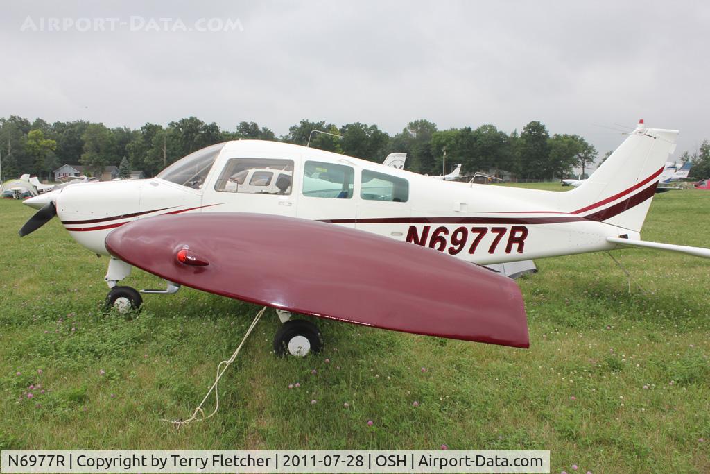 N6977R, 1974 Beech C23 Sundowner 180 C/N M-1620, Aircraft in the camping areas at 2011 Oshkosh