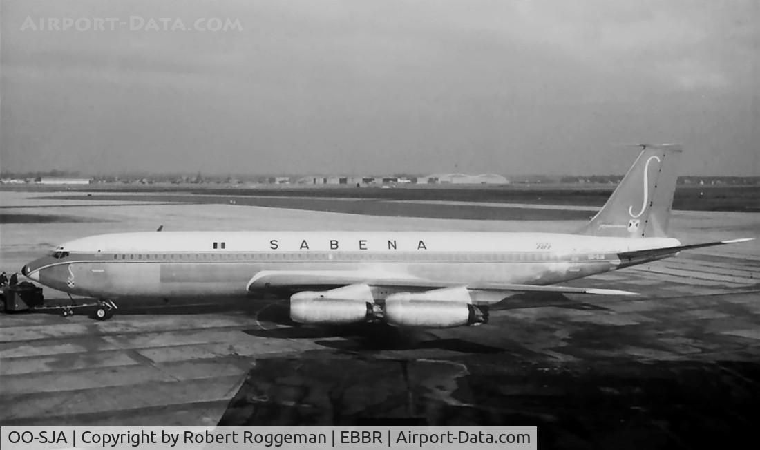 OO-SJA, 1959 Boeing 707-329 C/N 17623, Around 1960.SABENA.