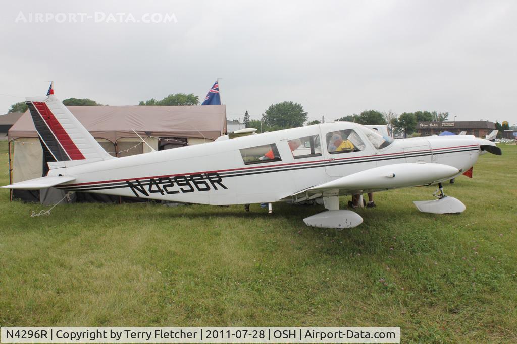 N4296R, 1969 Piper PA-32-300 Cherokee Six C/N 32-40674, Aircraft in the camping areas at 2011 Oshkosh
