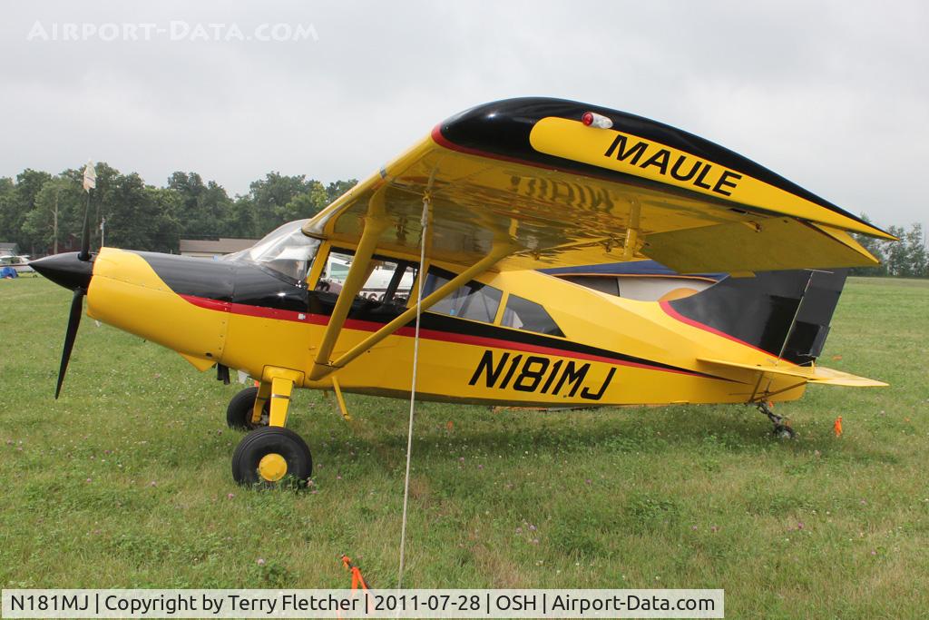 N181MJ, 1997 Maule M-7-235C Orion C/N 25014C, Aircraft in the camping areas at 2011 Oshkosh