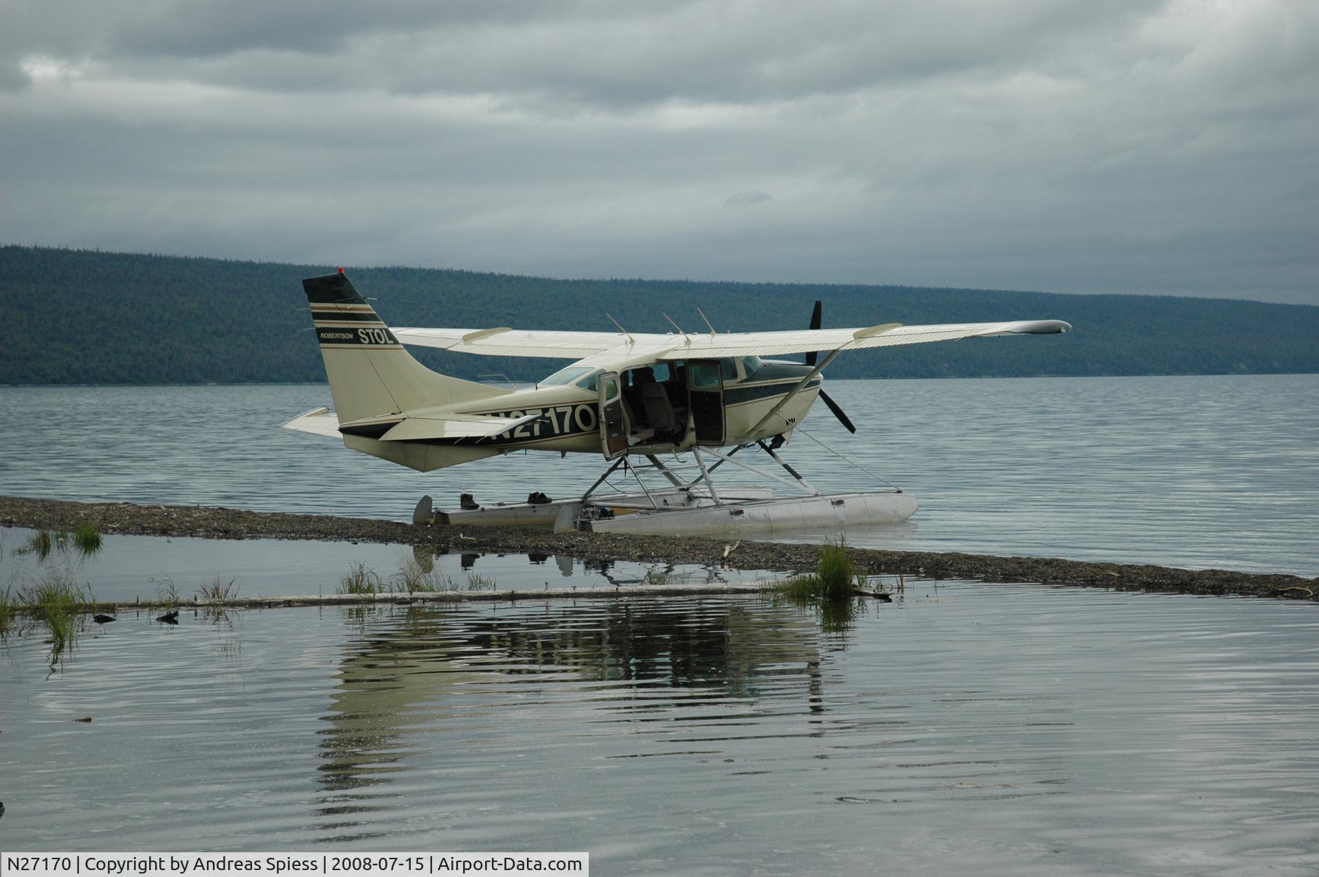 N27170, 1981 Cessna U206G Stationair C/N U20606116, Tustumena Lake, Kenai Peninsula