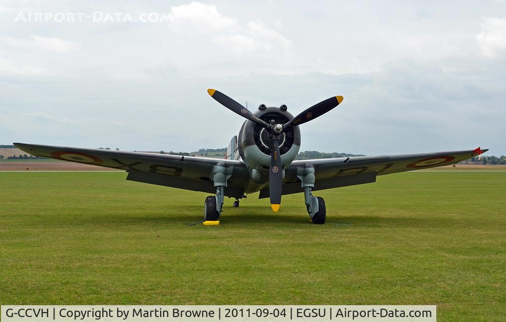 G-CCVH, 1939 Curtiss H-75A-1 C/N 12881, DULL AND RAINY DAY