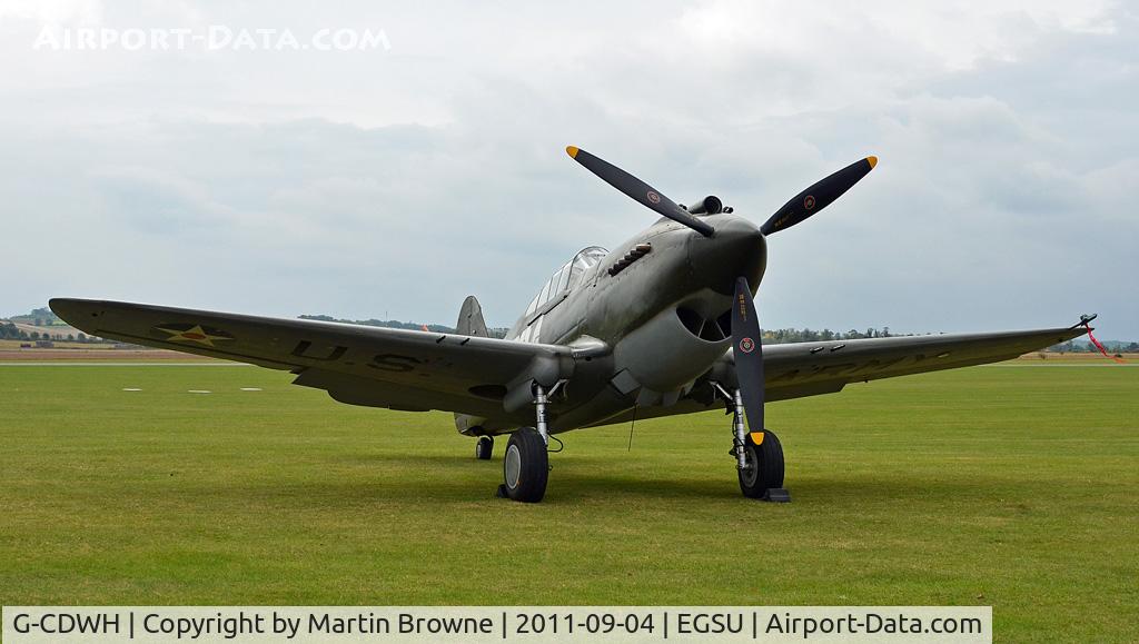 G-CDWH, 1941 Curtiss P-40B Warhawk C/N 16073, DULL AND RAINY