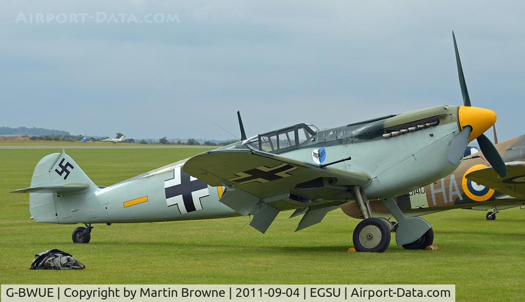 G-BWUE, 1949 Hispano HA-1112-M1L Buchon C/N 172, DULL AND RAINY DAY