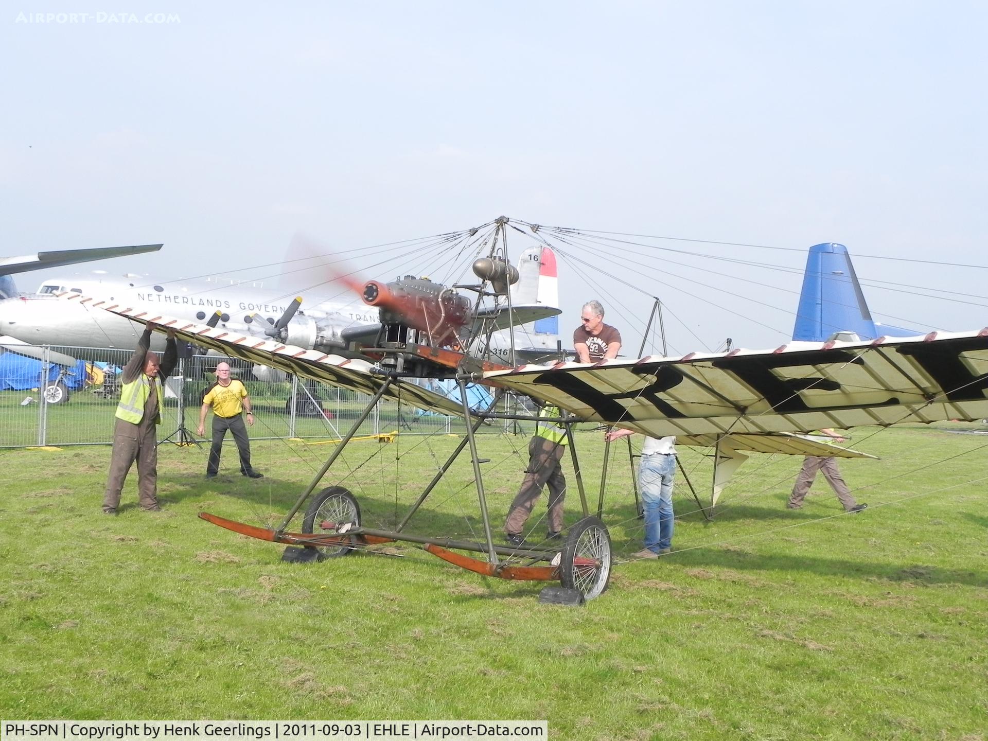 PH-SPN, 1936 Fokker Spin III C/N 5365, Fokker Spin