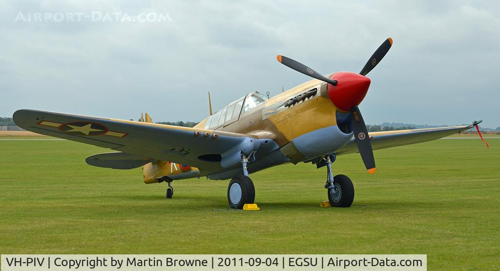 VH-PIV, 1942 Curtiss P-40F Warhawk C/N 19503, DULL AND RAINY