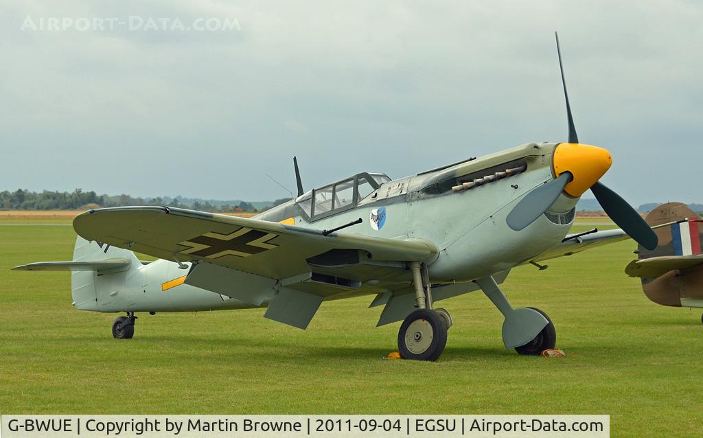 G-BWUE, 1949 Hispano HA-1112-M1L Buchon C/N 172, DULL AND RAINY