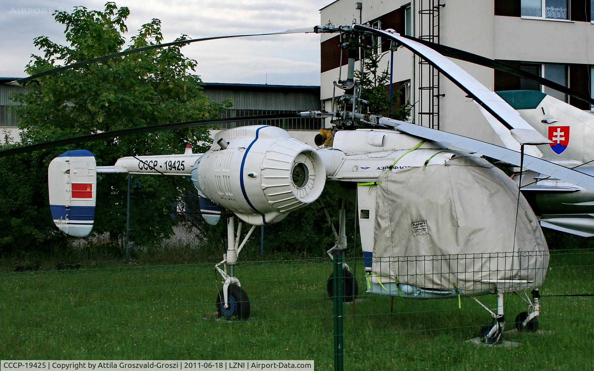 CCCP-19425, 1974 Kamov Ka-26 Hoodlum C/N 7404420, Nitra Janikovce Airport - Slovakia (Slovak Republik) SK