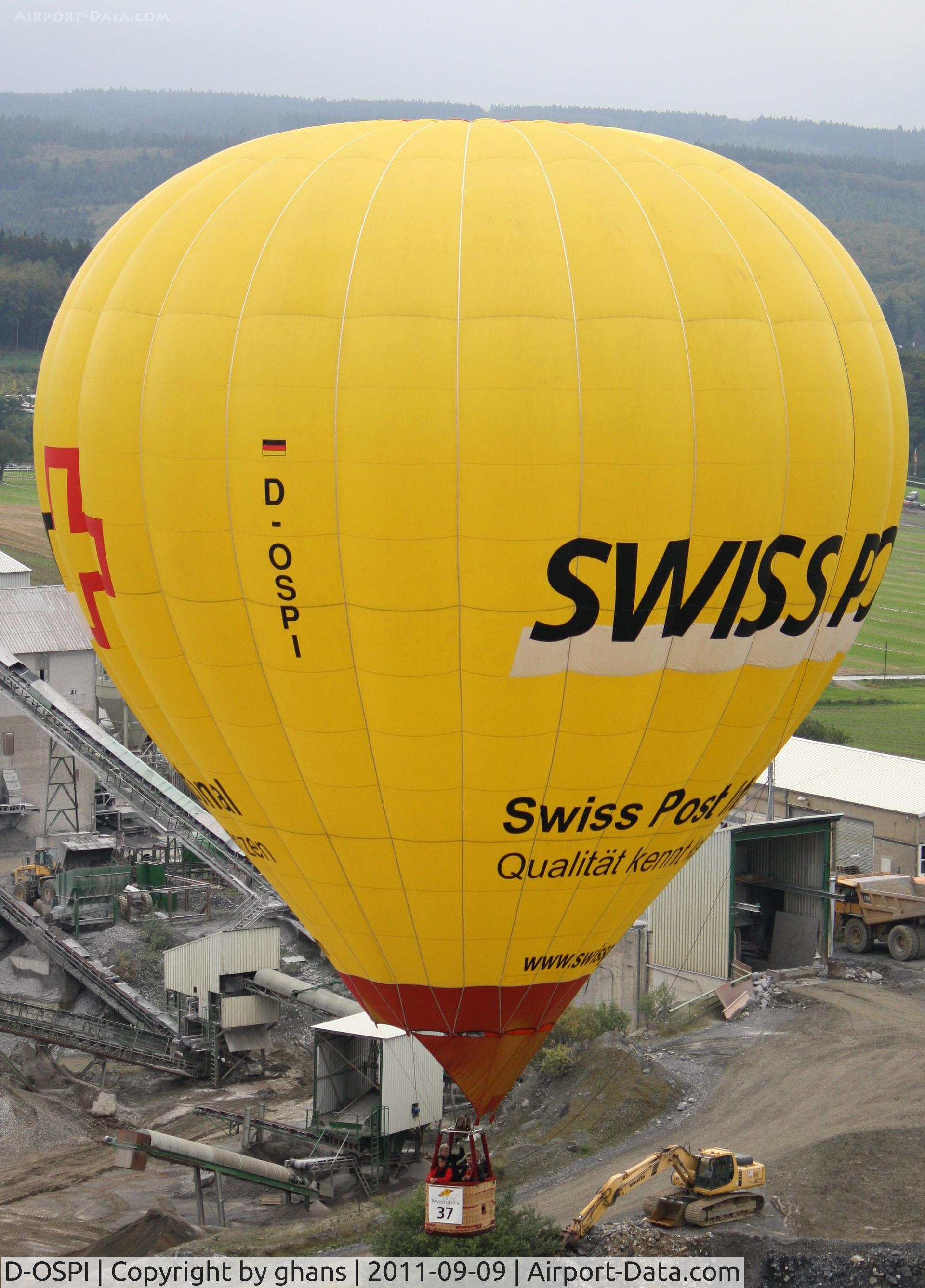 D-OSPI, 2004 Kubicek BB-34Z C/N 317, WIM 2011
Swiss Post