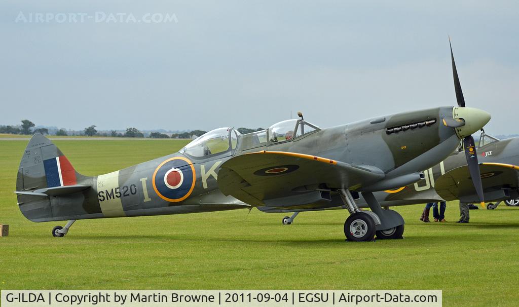 G-ILDA, 1944 Supermarine 509 Spitfire TR.IXc C/N CBAF.10164, DULL AND RAINY DAY