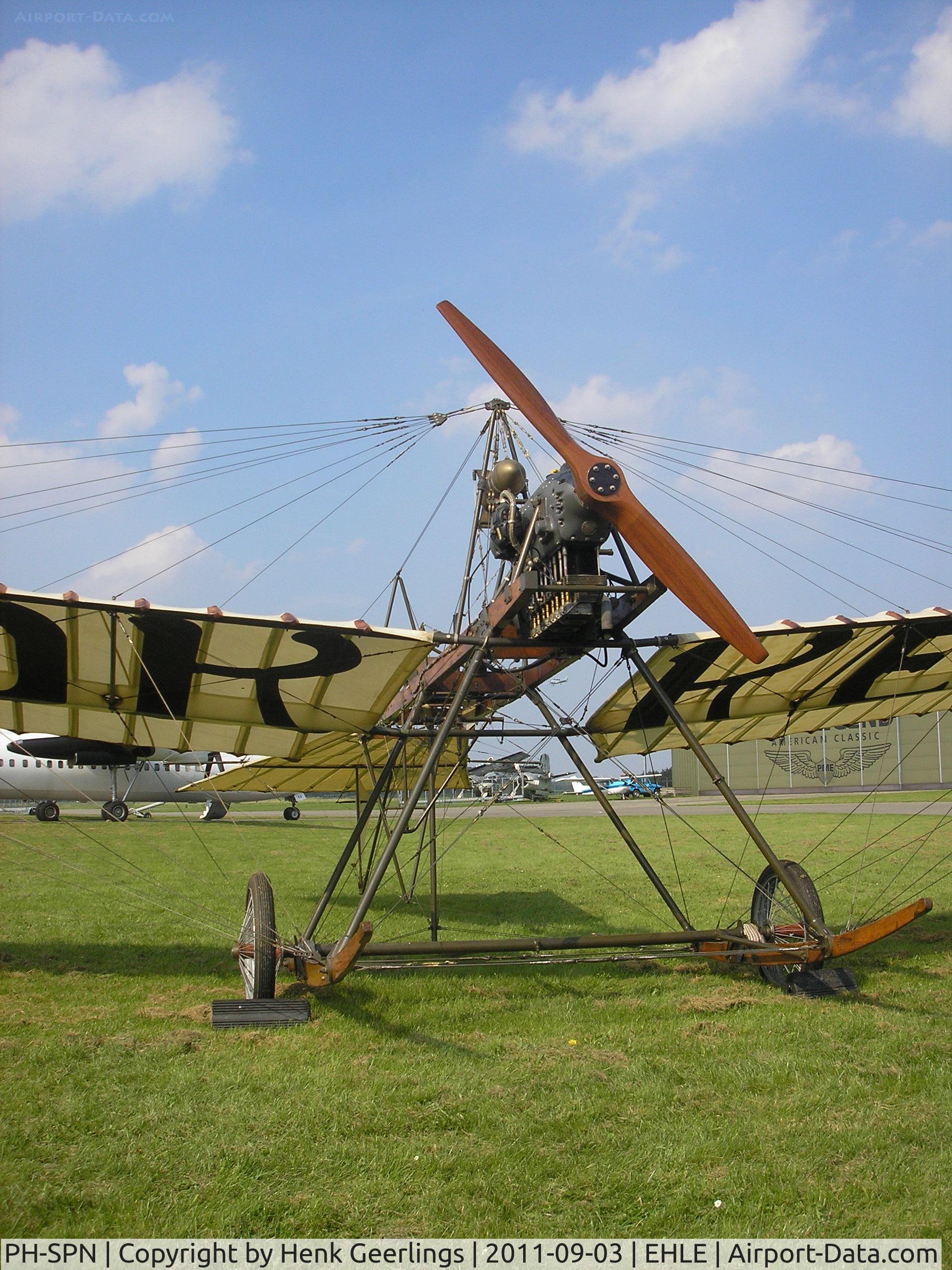 PH-SPN, 1936 Fokker Spin III C/N 5365, Fokker Spin