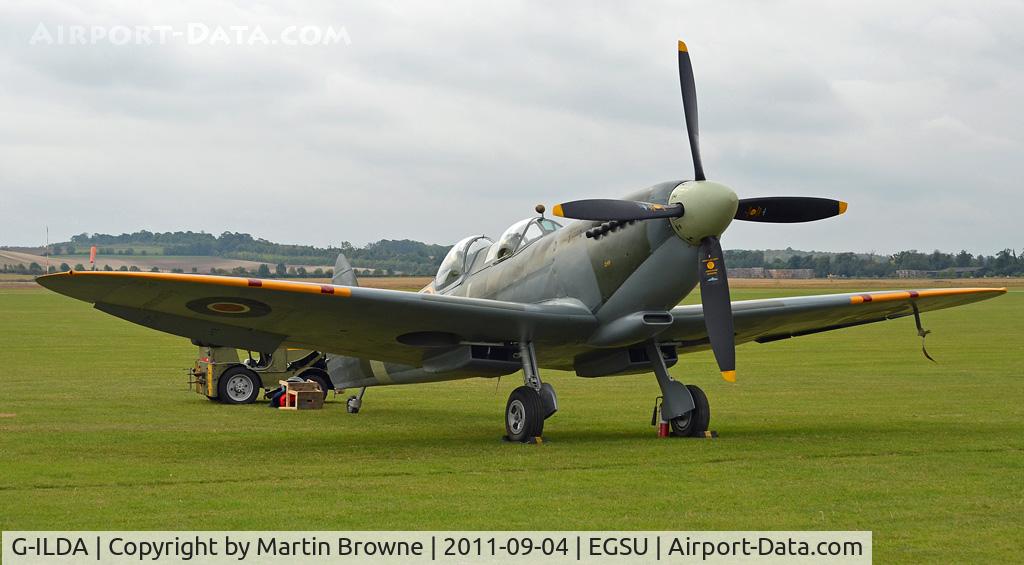 G-ILDA, 1944 Supermarine 509 Spitfire TR.IXc C/N CBAF.10164, DULL AND RAINY DAY