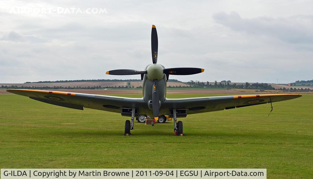 G-ILDA, 1944 Supermarine 509 Spitfire TR.IXc C/N CBAF.10164, DULL AND RAINY