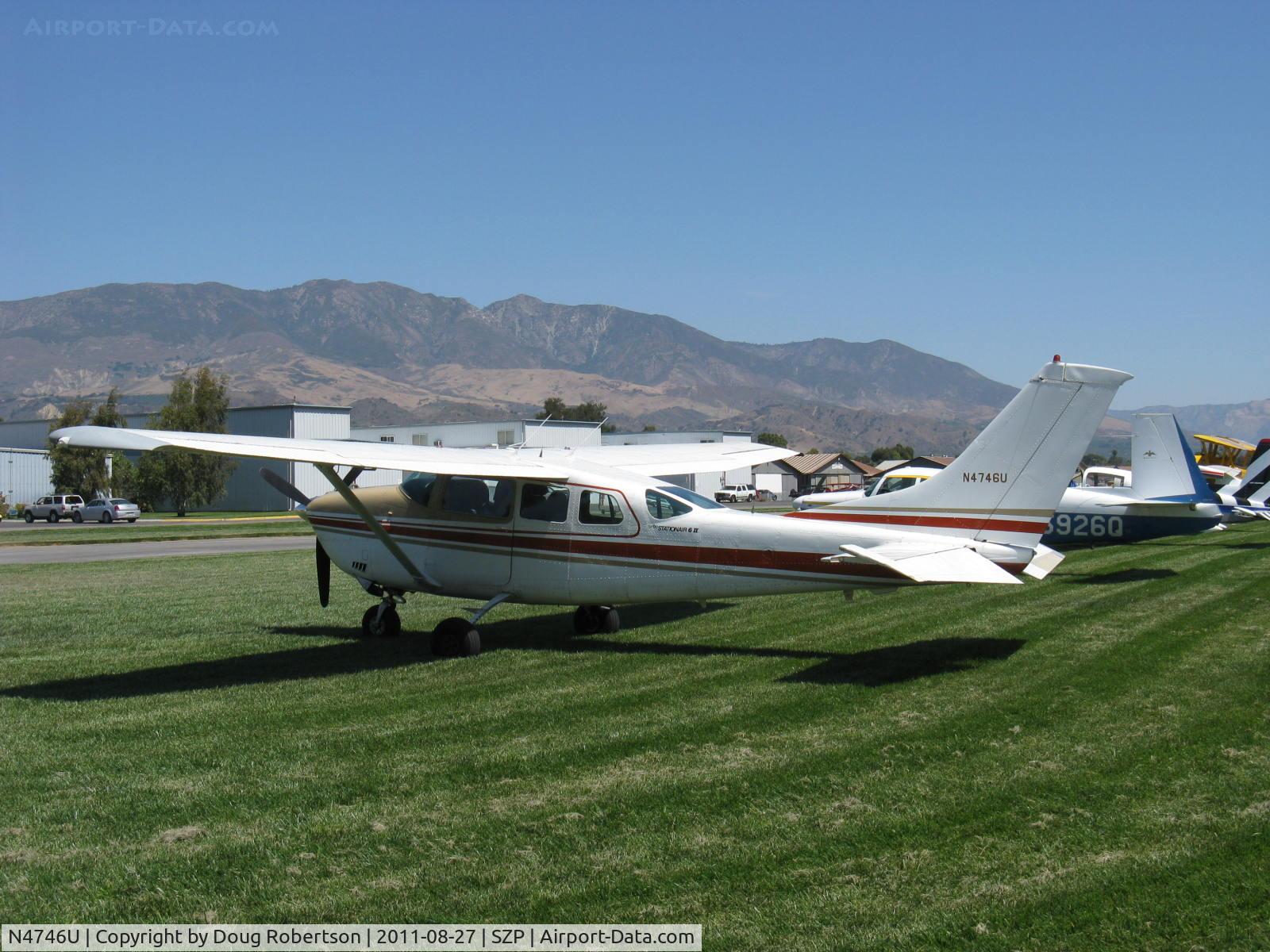 N4746U, 1979 Cessna TU206G Turbo Stationair C/N U20605079, 1979 Cessna TU206G TURBO STATIONAIR, Continental TSIO-520 285 Hp