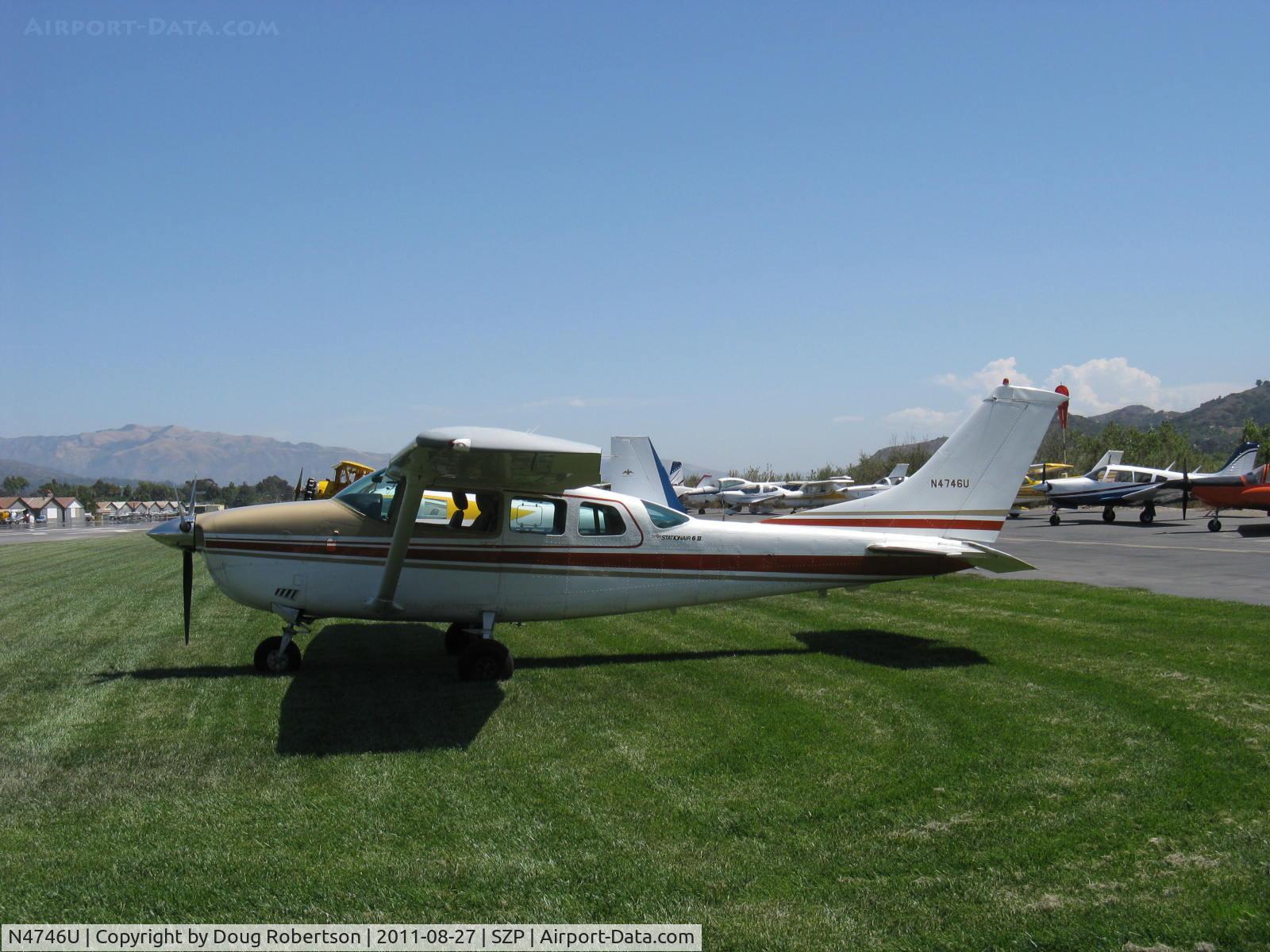 N4746U, 1979 Cessna TU206G Turbo Stationair C/N U20605079, 1979 Cessna TU206G TURBO STATIONAIR, Continental TSIO-520 285 Hp