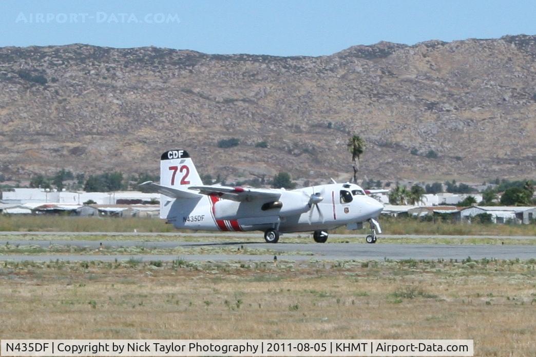 N435DF, 2001 Marsh Aviation S-2F3AT C/N 153573, Responding to a fire call
