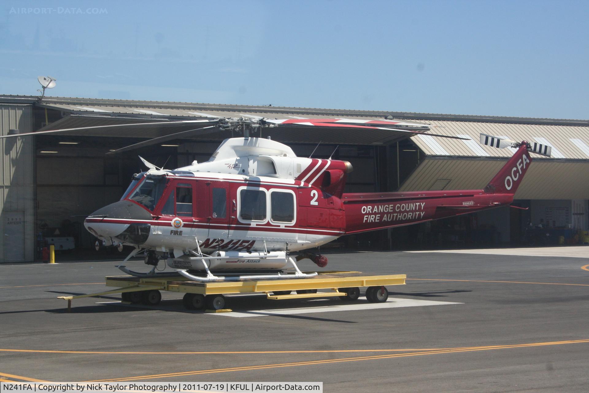 N241FA, Bell 412EP C/N 36487, On standby