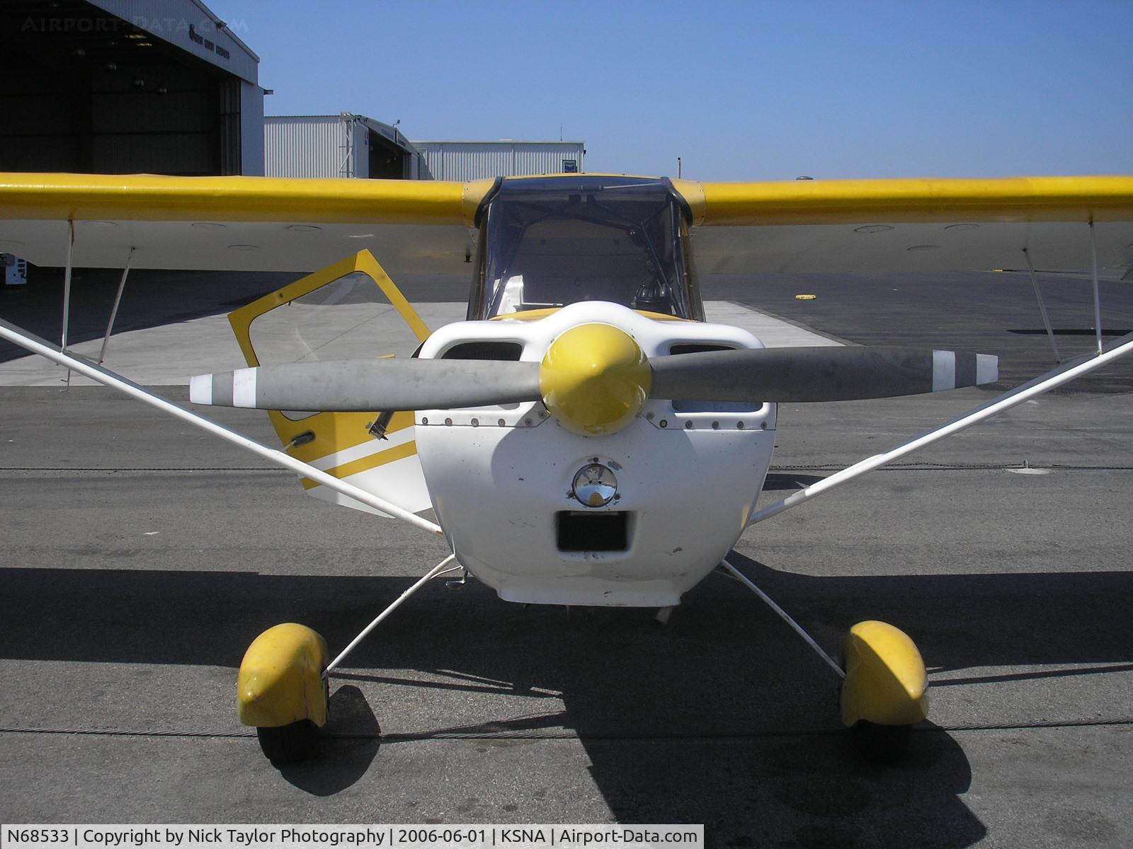 N68533, 1972 Bellanca 7ECA Citabria C/N 873-72, Preflight complete