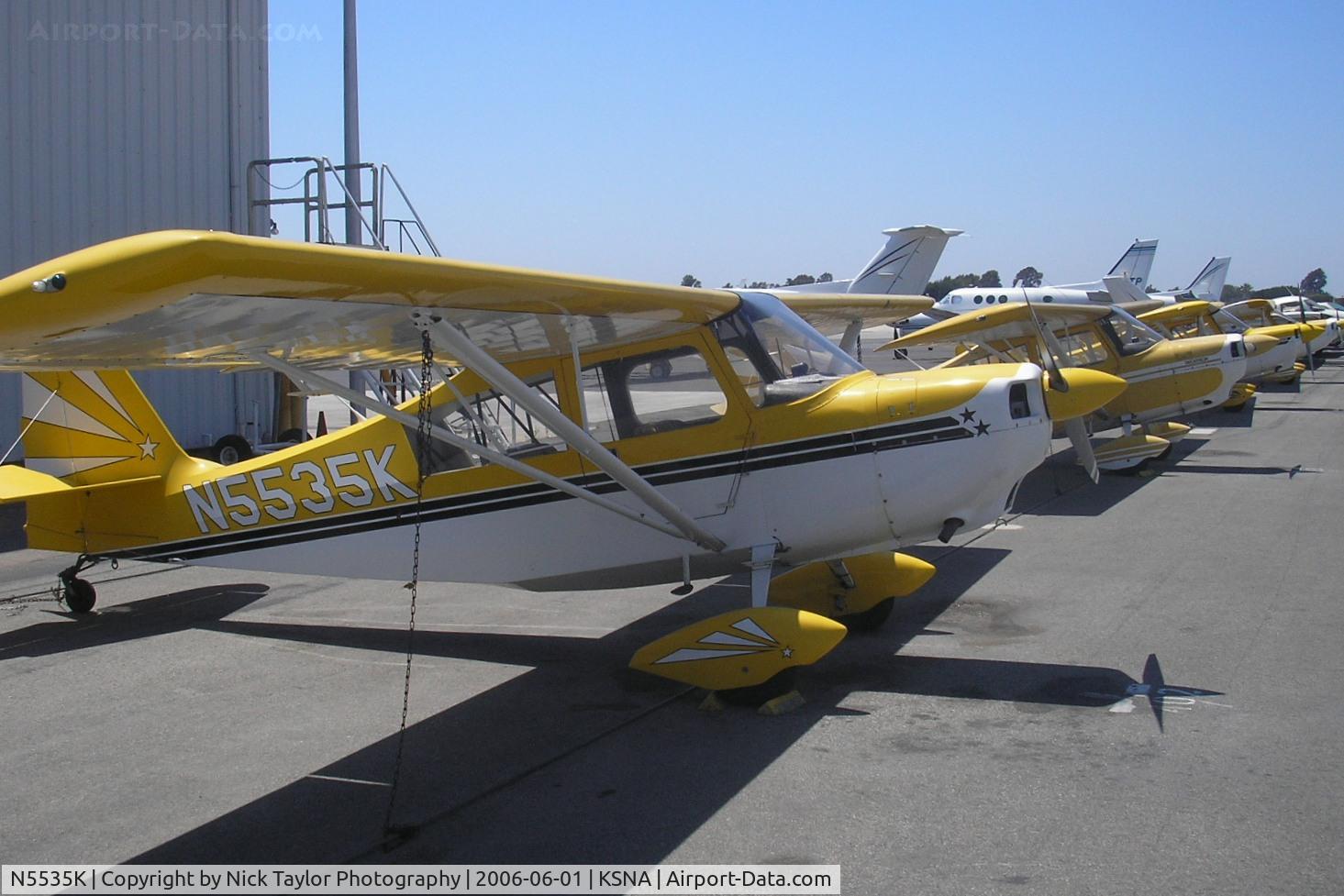 N5535K, 1978 Bellanca 8KCAB Decathlon C/N 390-78, Sunrise Aviation