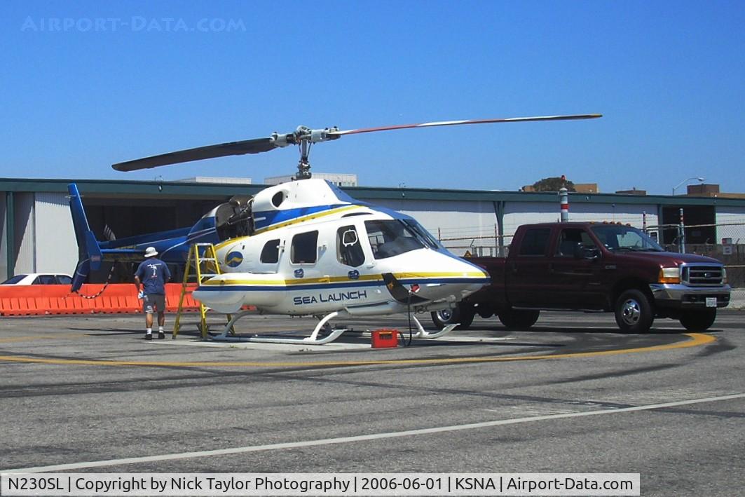 N230SL, 1993 Bell 230 C/N 23009, Sea Launch Bell 230