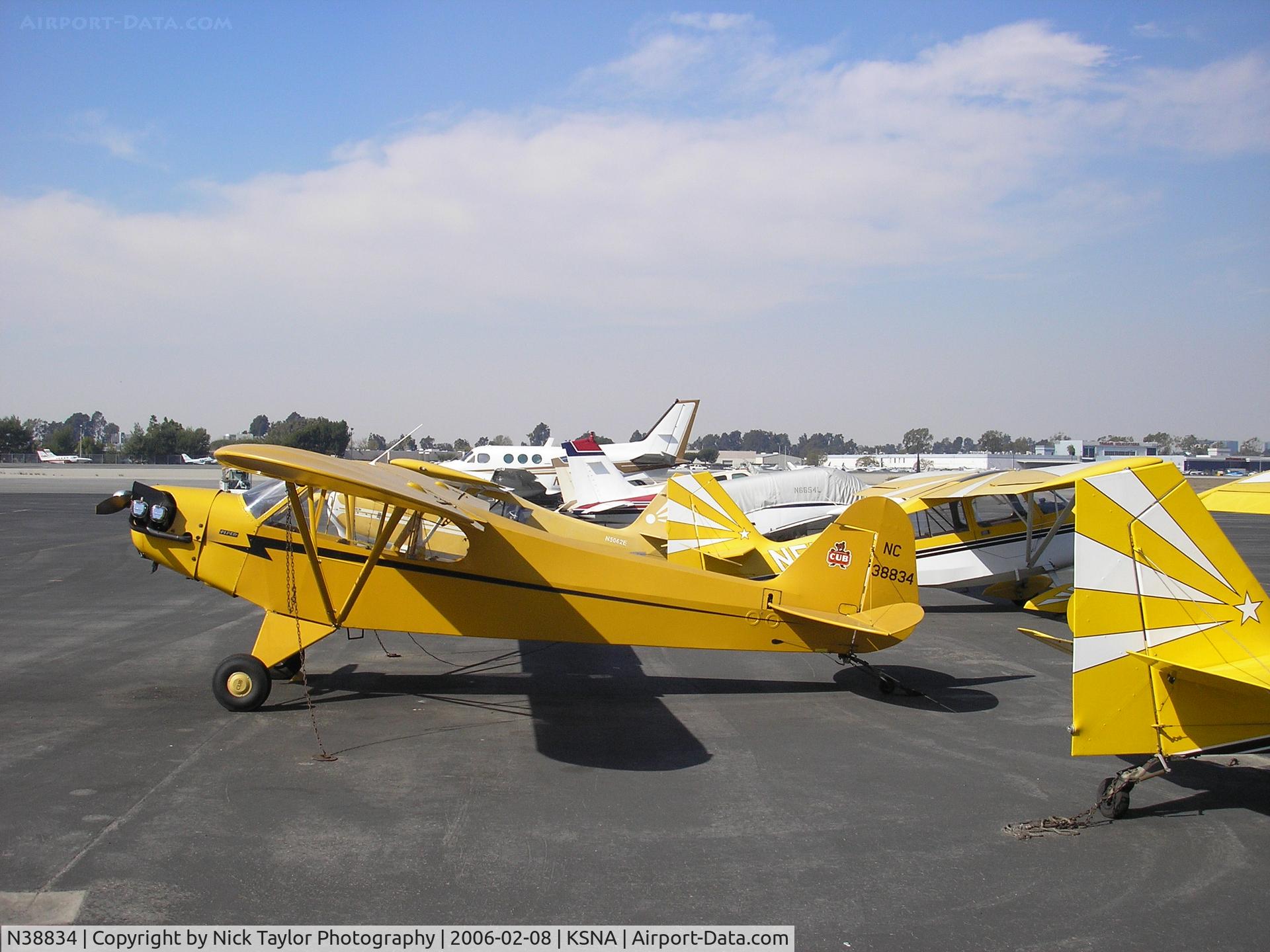 N38834, 1941 Piper J3F-65 Cub C/N 7321, Before our flight