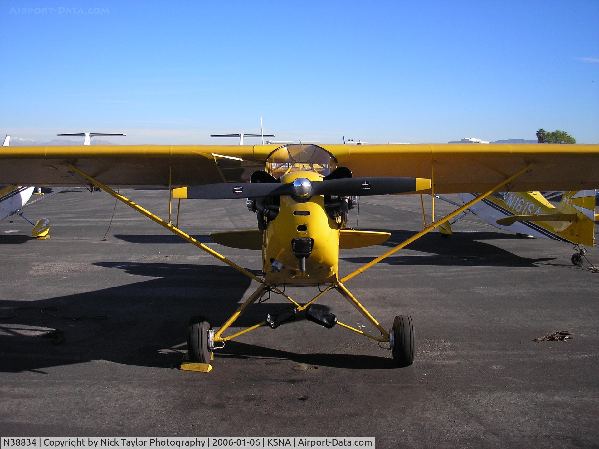 N38834, 1941 Piper J3F-65 Cub C/N 7321, Preflight complete