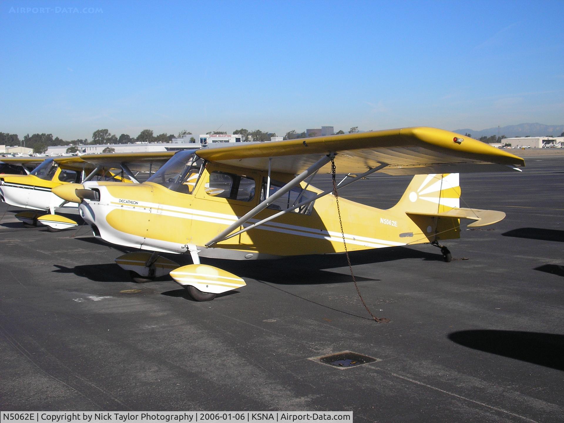 N5062E, 1979 Bellanca 8KCAB Decathlon C/N 567-79, The citabria I did spin training in.