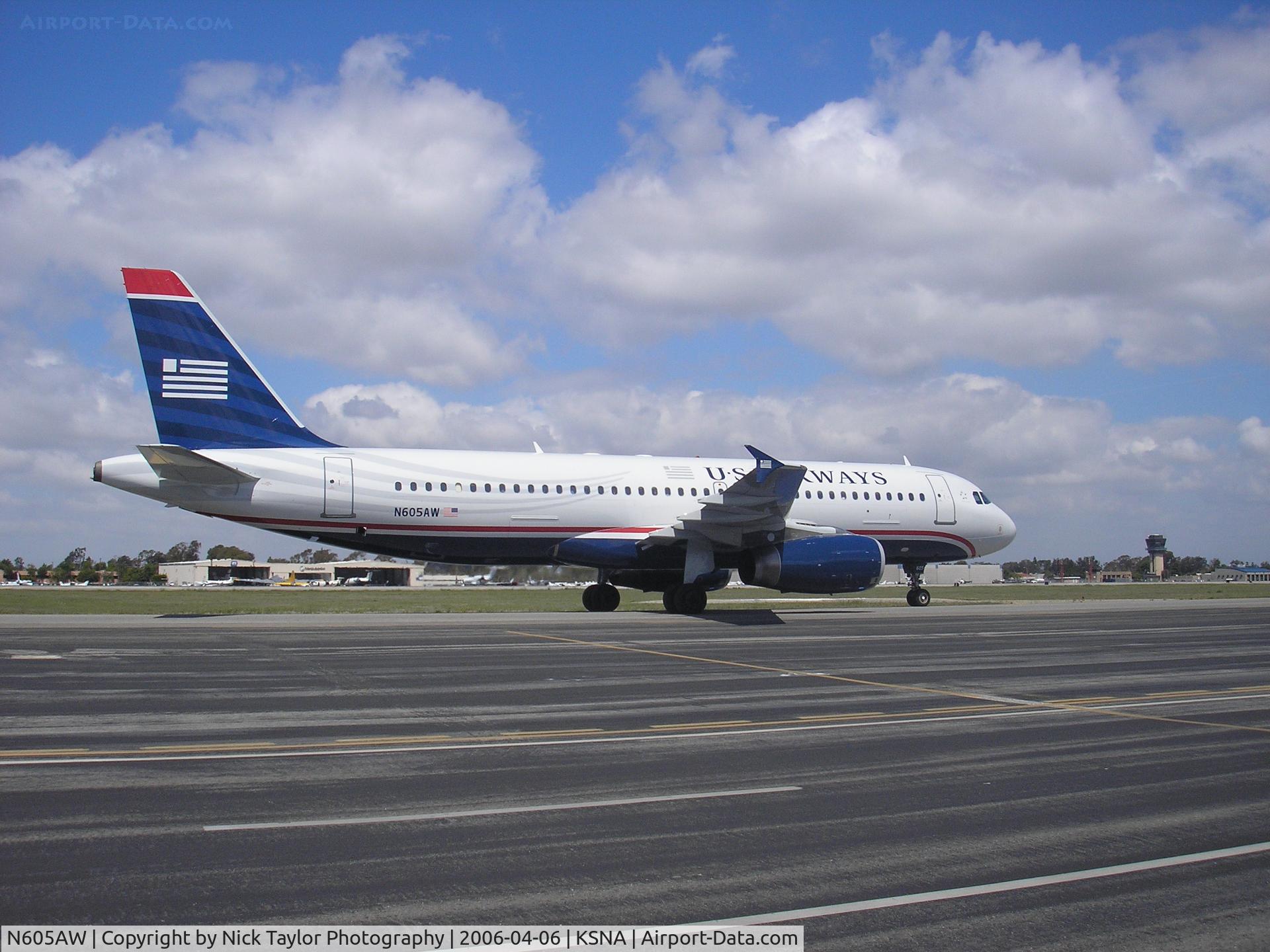 N605AW, 1997 Airbus A320-232 C/N 543, Taxiing