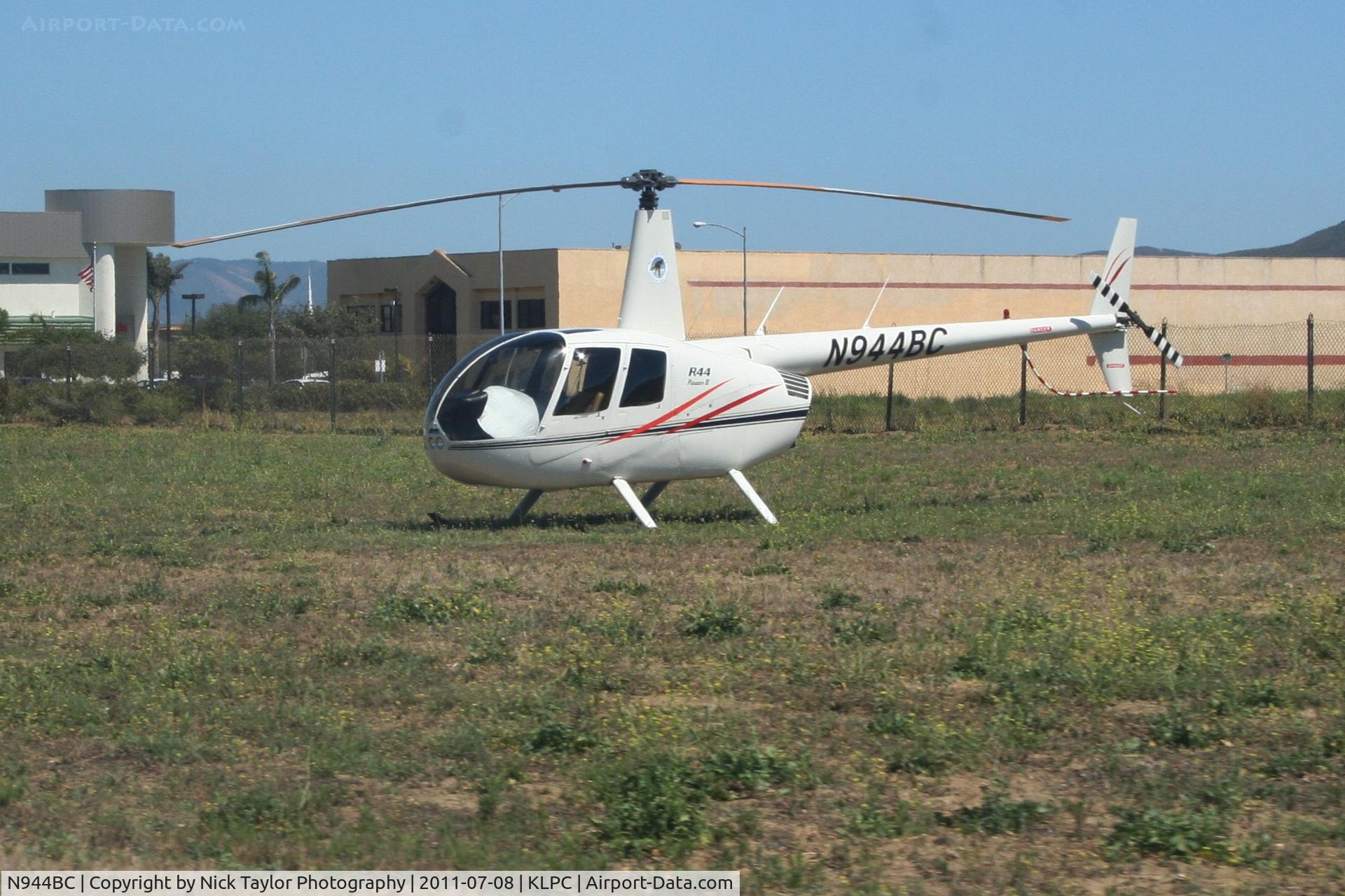 N944BC, 2004 Robinson R44 II C/N 10292, Parked on the South side