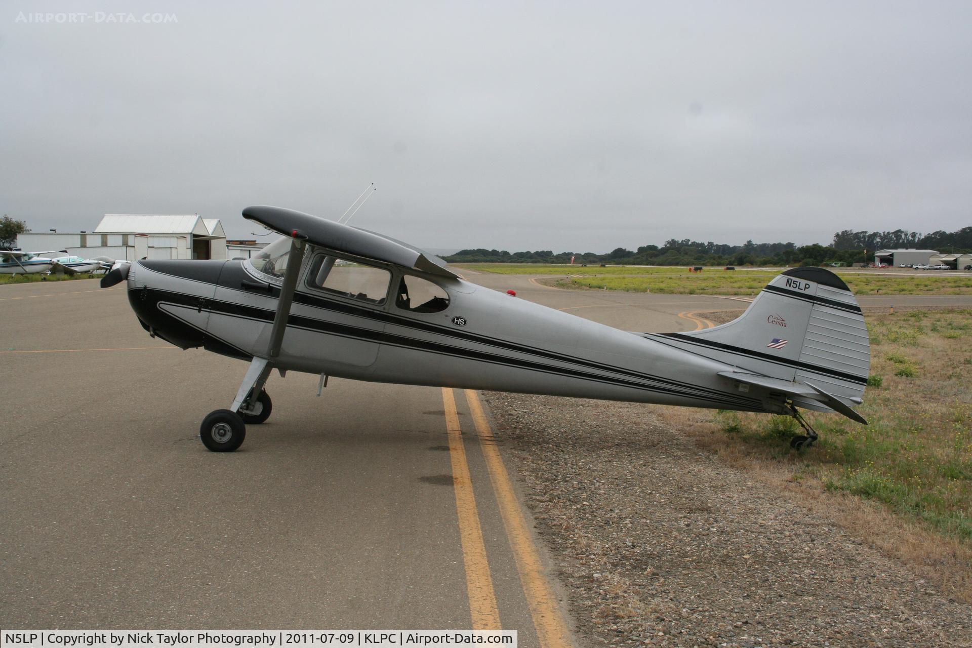N5LP, 1950 Cessna 170A C/N 19695, Parked on the south side