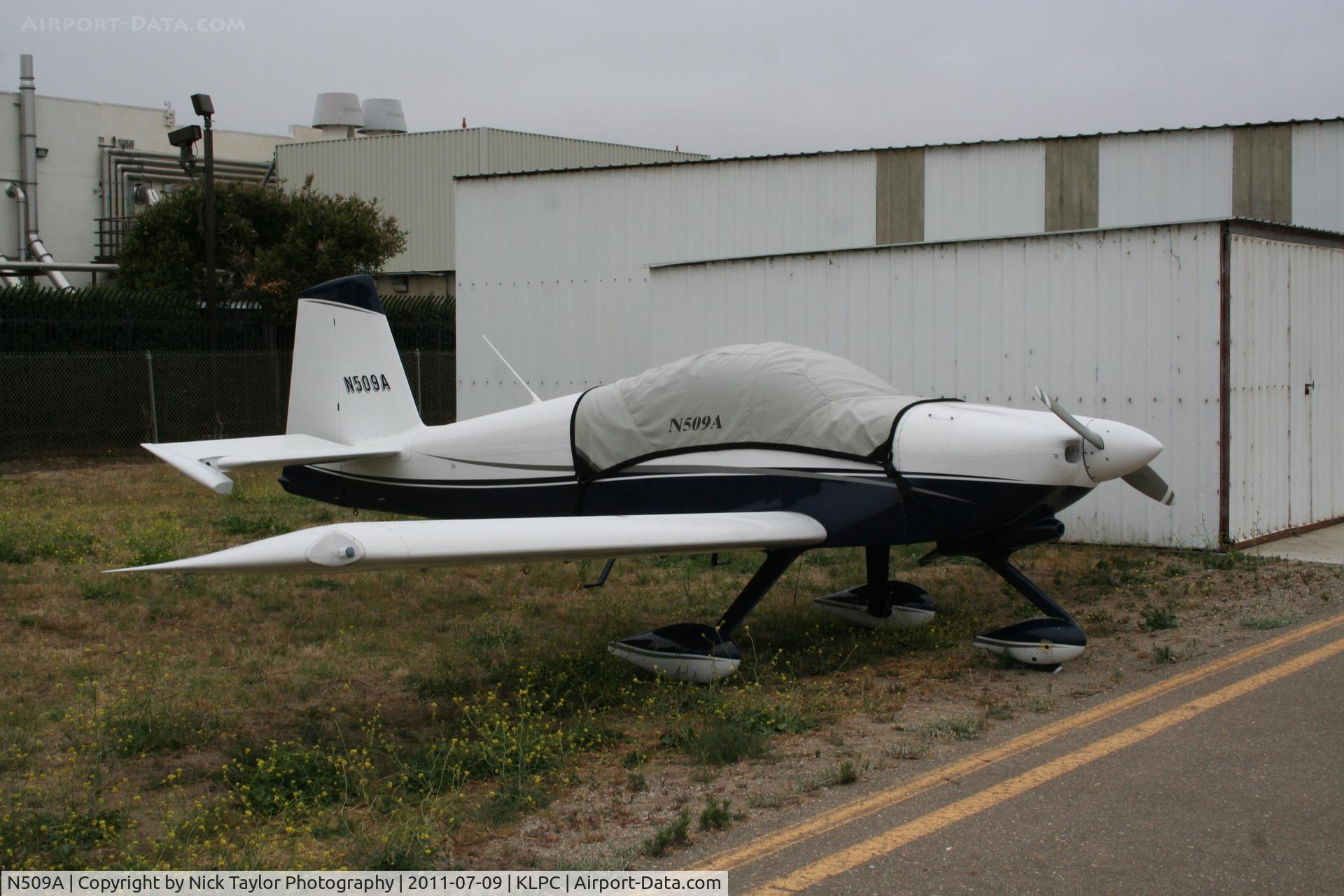 N509A, 2006 Vans RV-9A C/N 91011, Parked on the south side