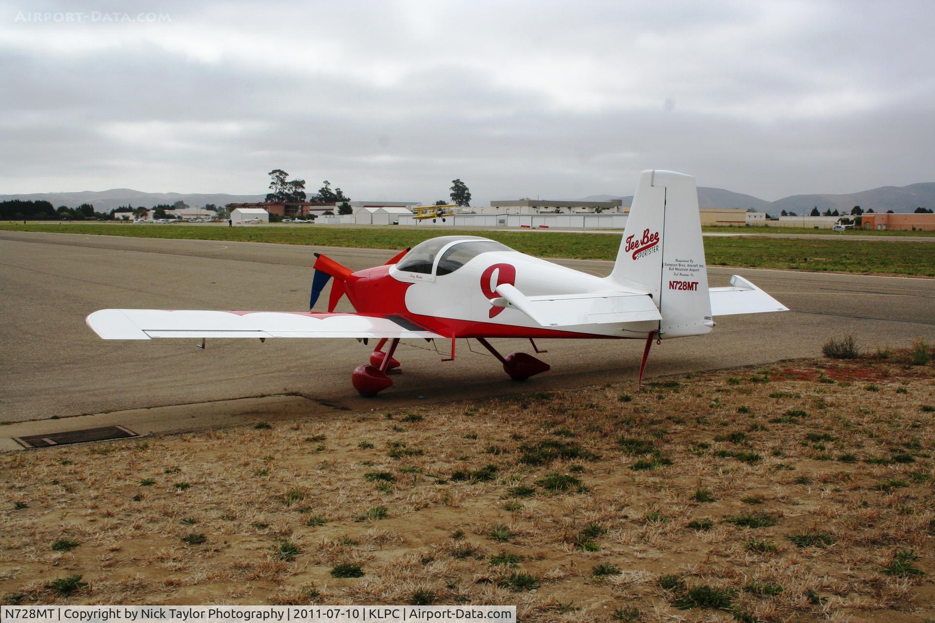 N728MT, 2006 Vans RV-9A C/N 90535, Lompoc Piper Cub fly in 2011