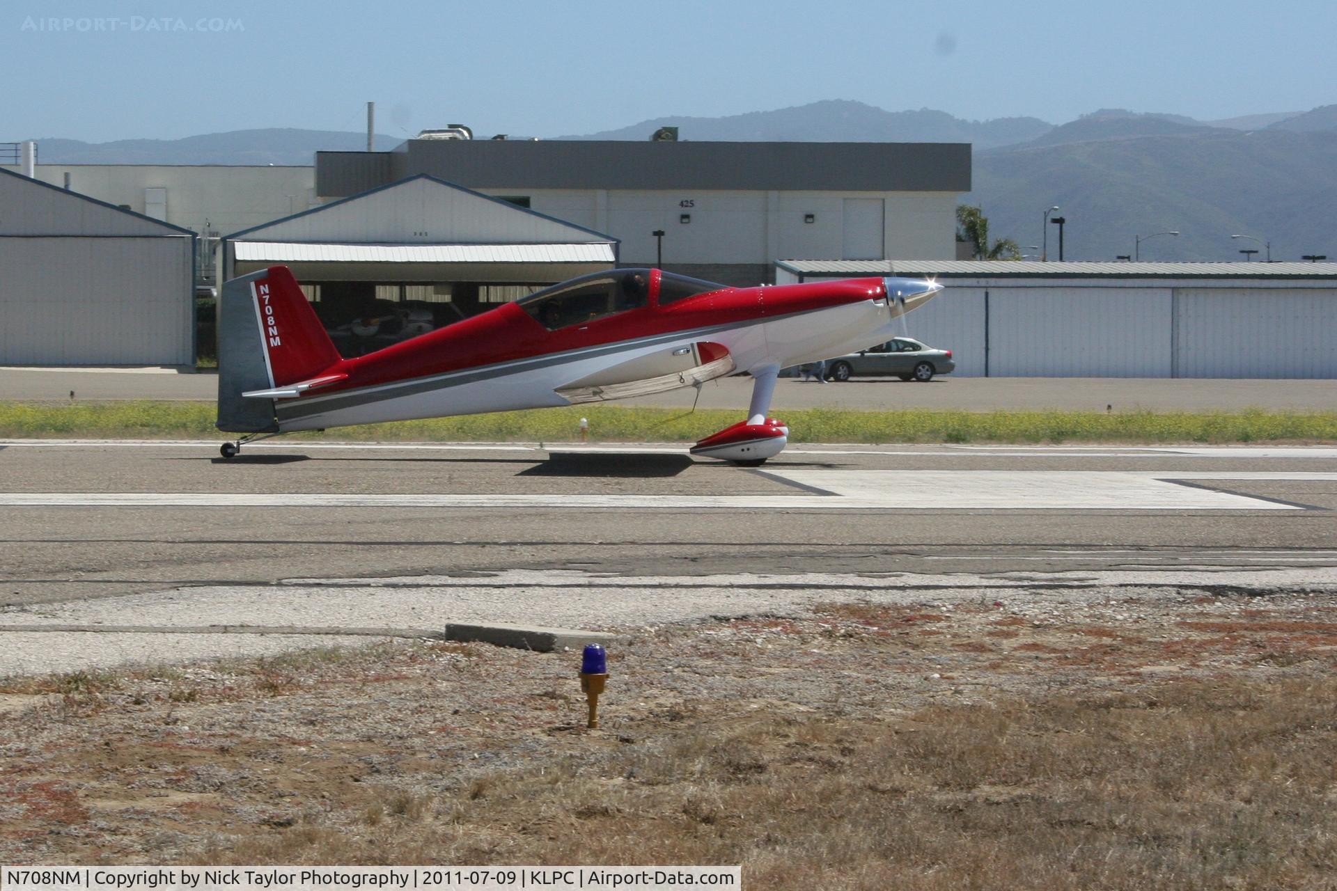 N708NM, Harmon Rocket C/N 4248, Lompoc Piper Cub fly in 2011