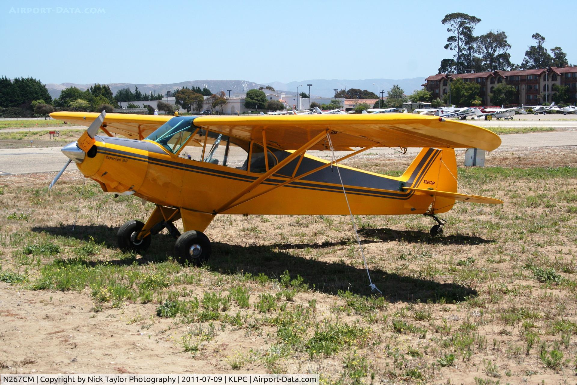 N267CM, 1954 Piper PA-18-135 Super Cub C/N 18-3532, Lompoc Piper Cub fly in 2011