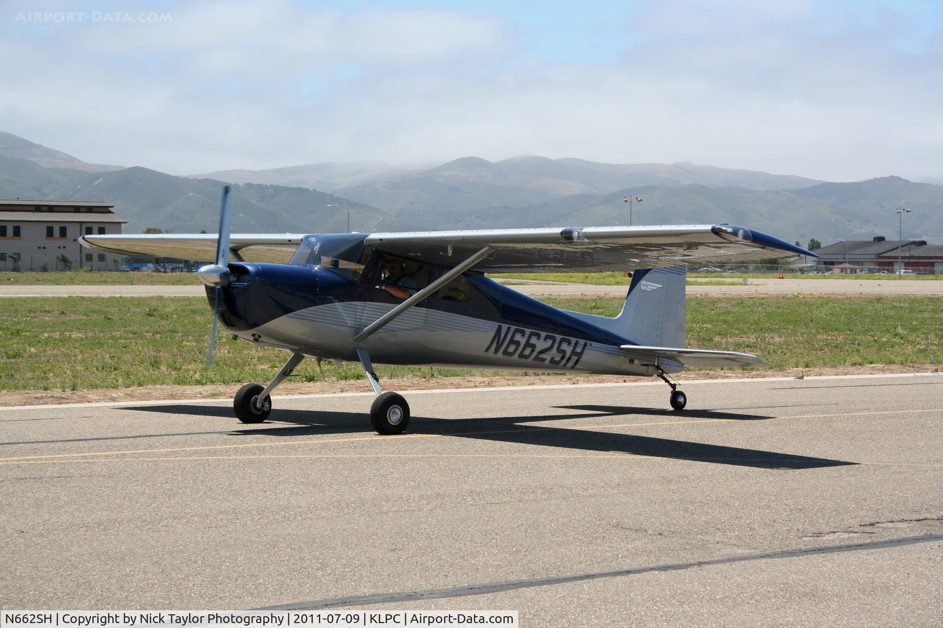 N662SH, 1962 Cessna 150B C/N 15059641, Lompoc Piper Cub fly in 2011