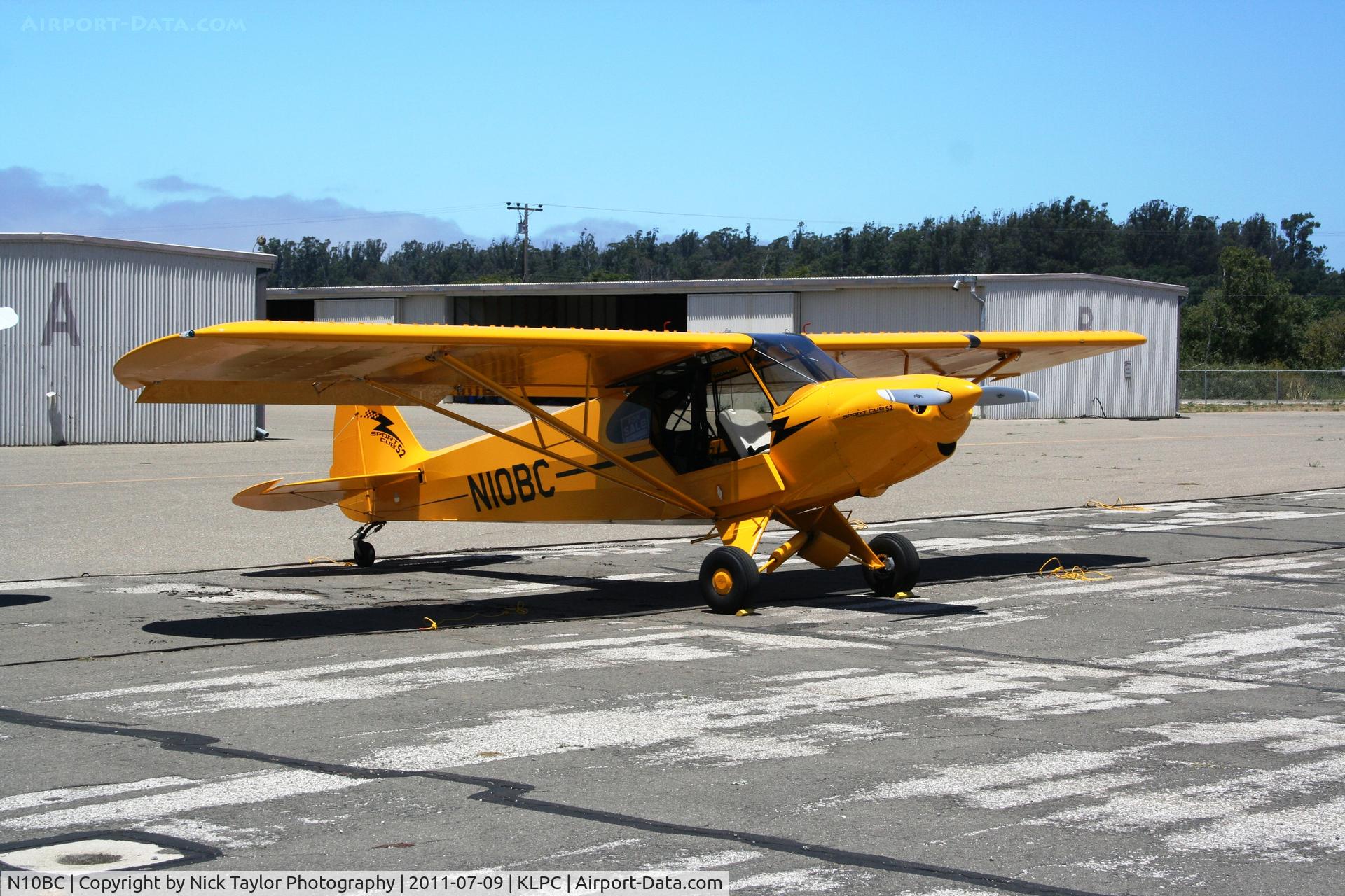 N10BC, 2009 Cub Crafters CC11-100 Sport Cub C/N CC11-00087, Lompoc Piper Cub fly in 2011