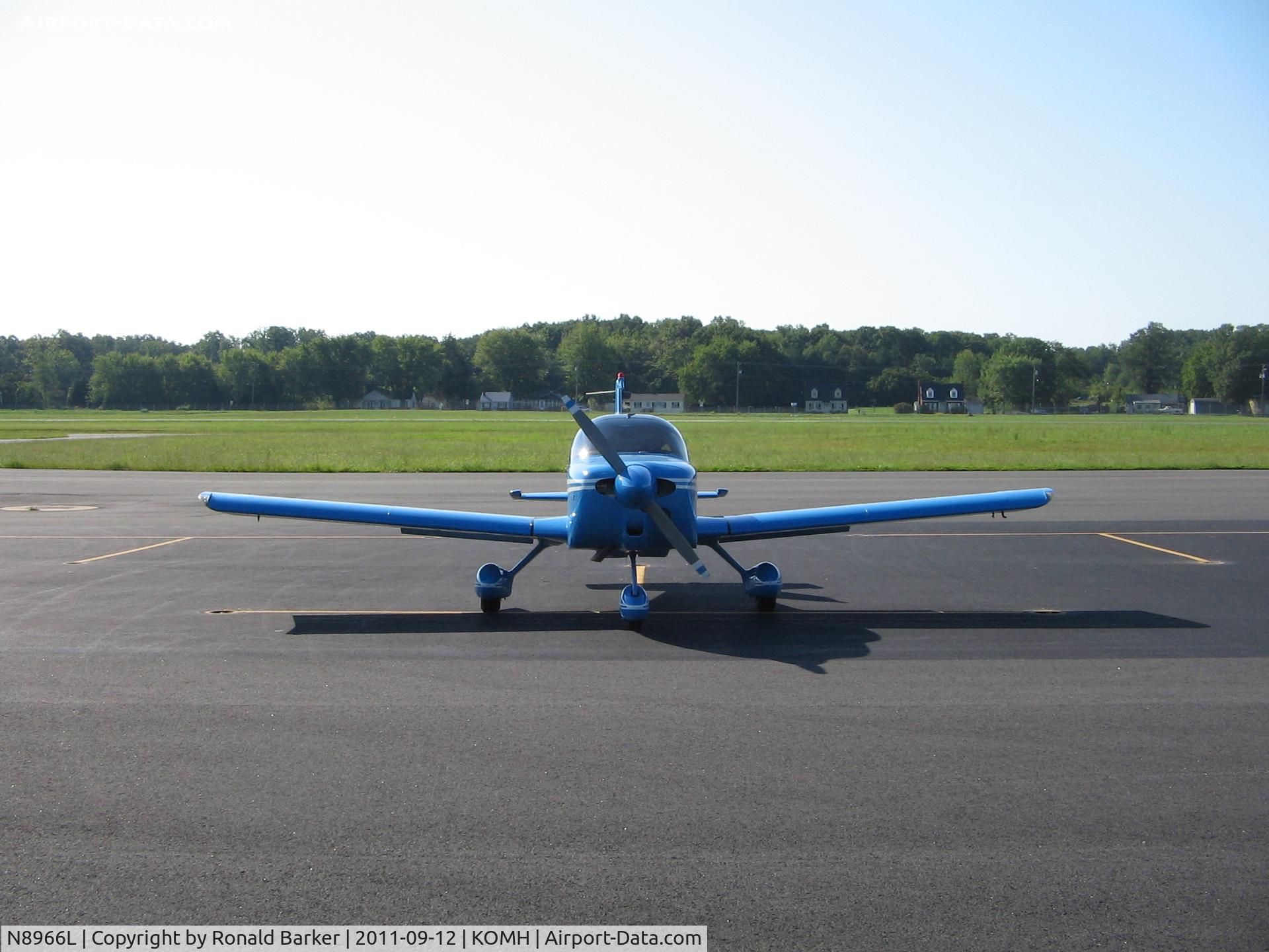 N8966L, 1974 Grumman American AA-1B Trainer C/N AA1B-0416, Orange
