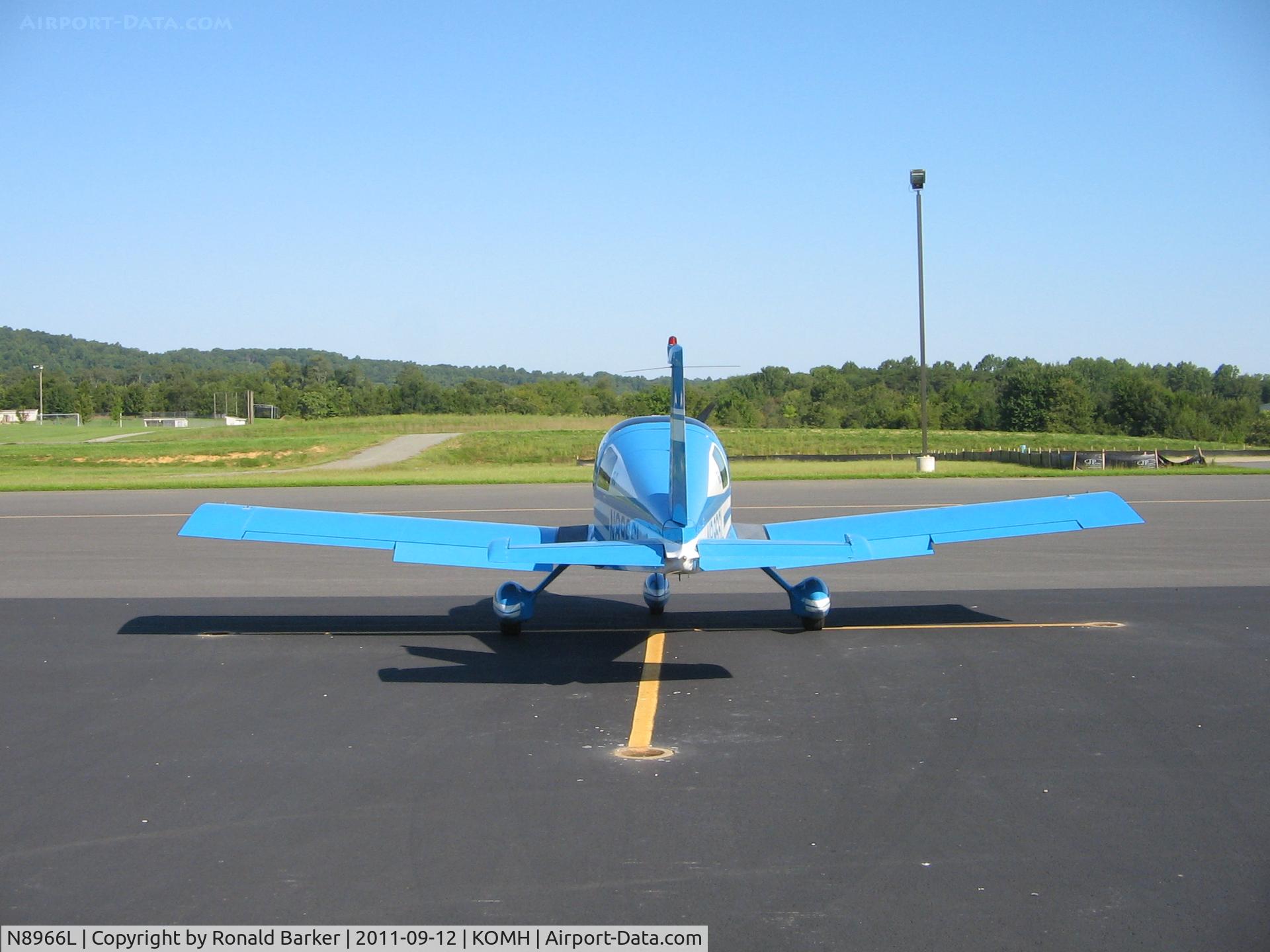 N8966L, 1974 Grumman American AA-1B Trainer C/N AA1B-0416, Orange