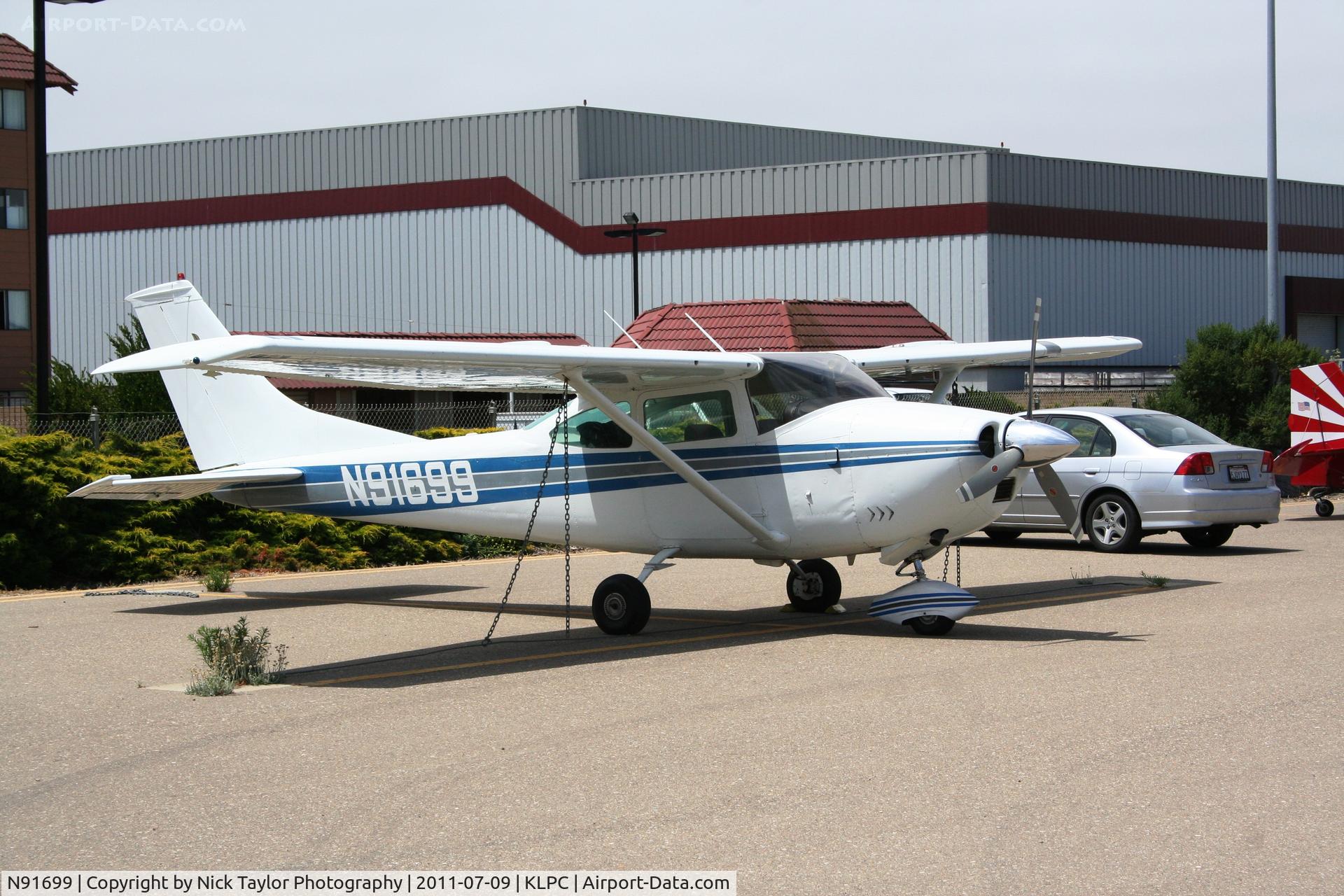 N91699, 1969 Cessna 182M Skylane C/N 18259875, Lompoc Piper Cub fly in 2011