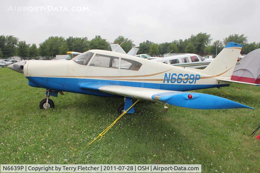 N6639P, 1960 Piper PA-24-250 Comanche C/N 24-1761, Aircraft in the camping areas at 2011 Oshkosh